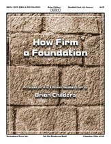 How Firm a Foundation Handbell sheet music cover